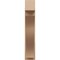Ekena Millwork 8-in W x 32-in D x 40-in H Funston Block Rough Cedar Woodgrain TimberThane Outlooker, Primed Tan OUTUR080X32X40FST44RCPR - alternate 5